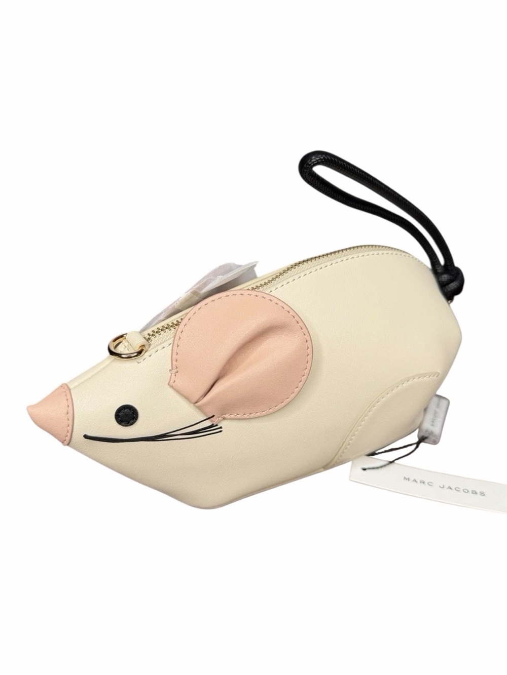NWT Marc Jacob's Leather Mouse Wristlet SOLD OUT